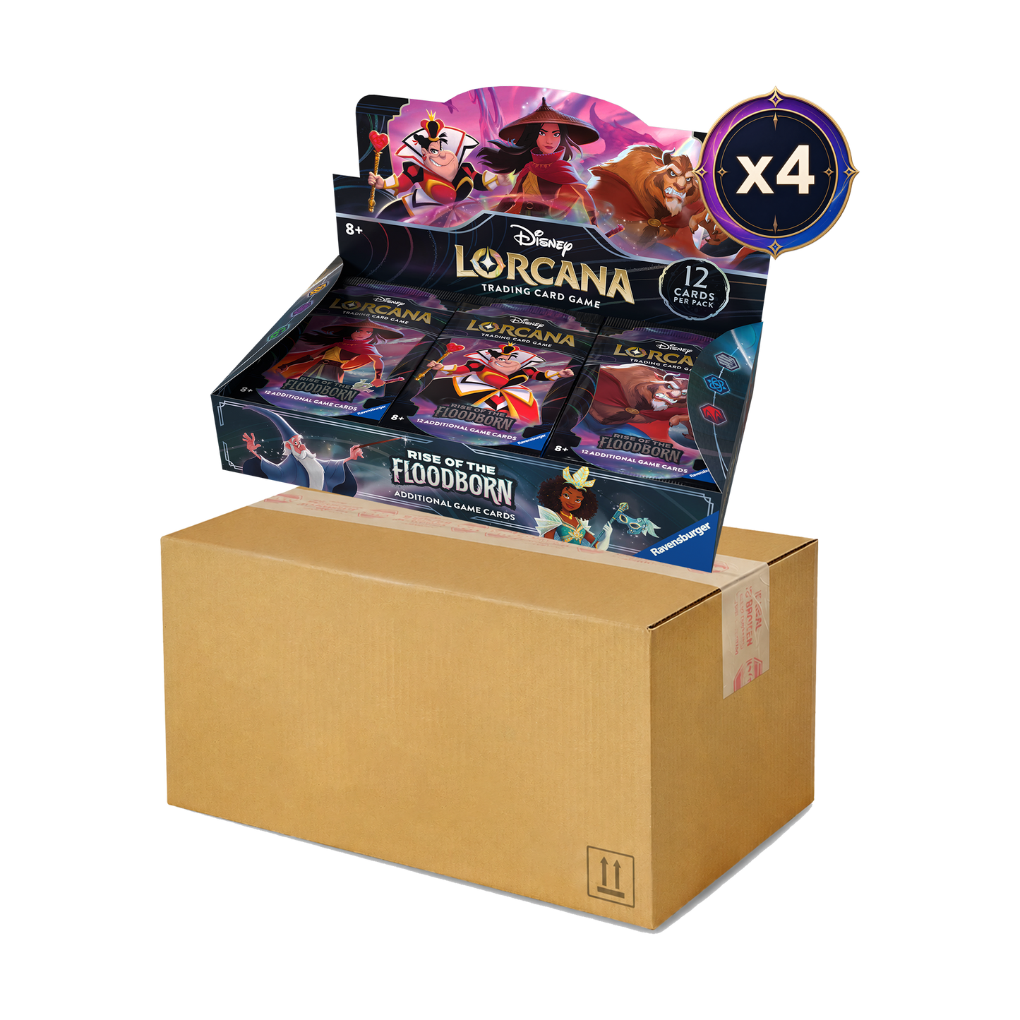 Disney Lorcana Rise Of The Floodborn Booster Case