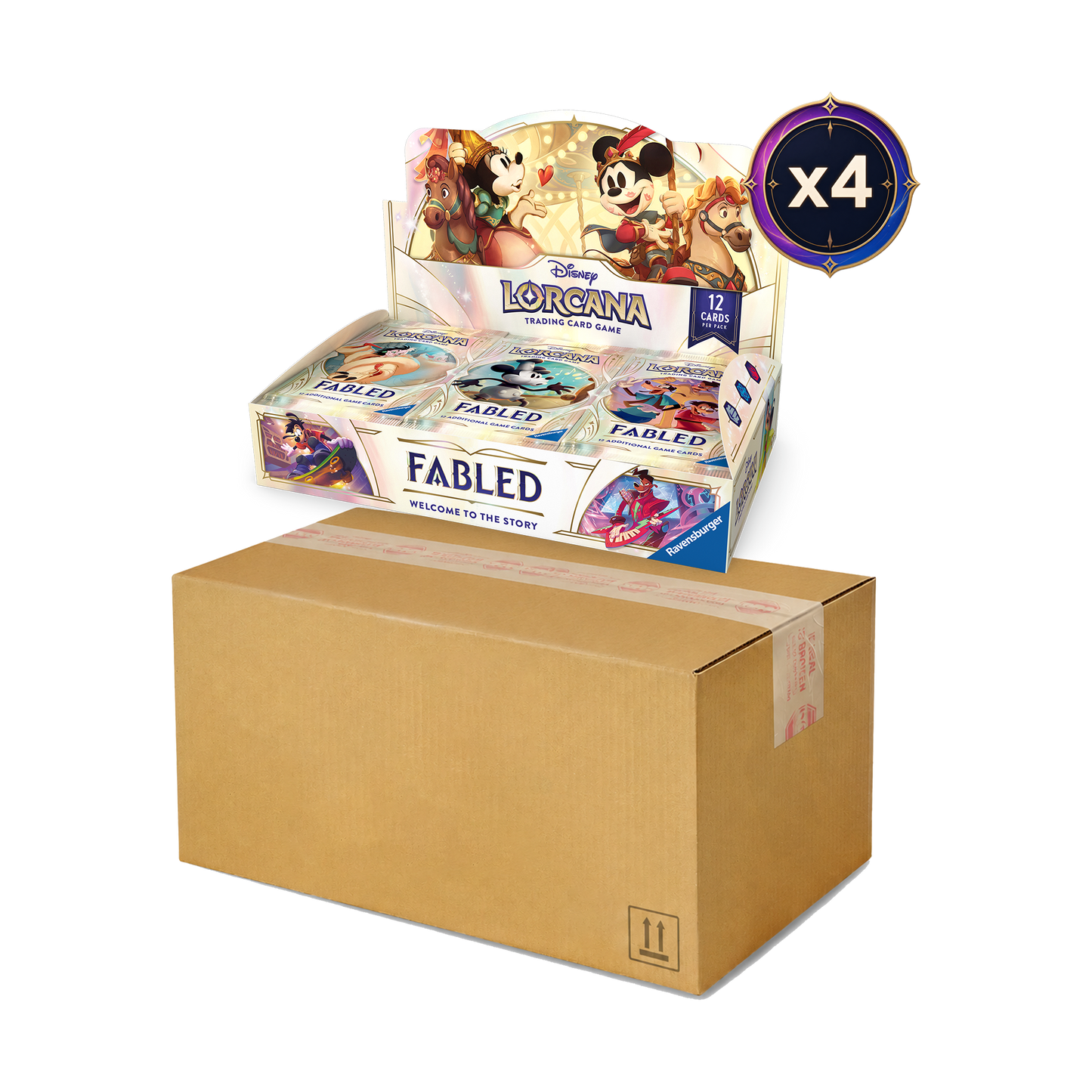 Disney Lorcana Fabled Booster Case