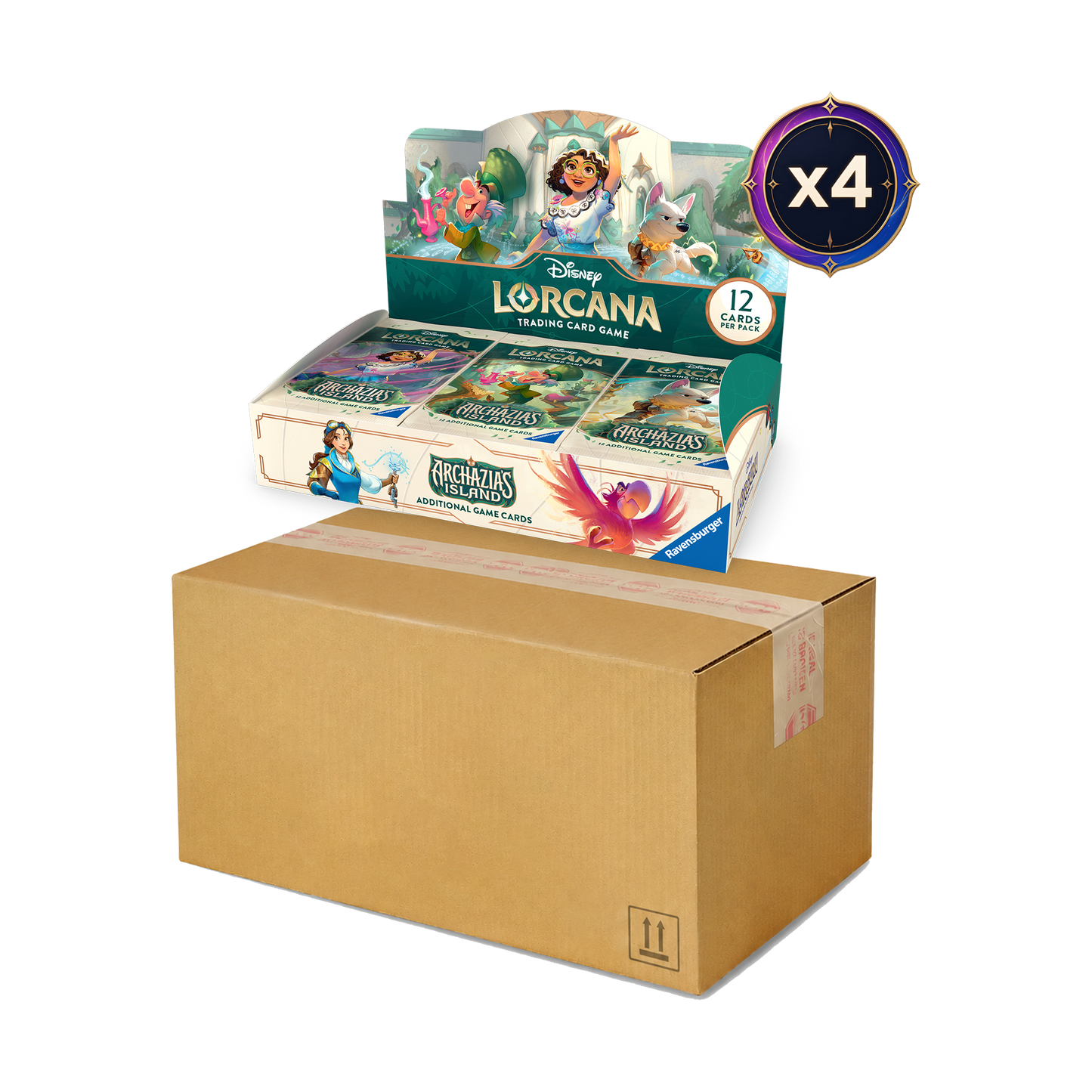 Disney Lorcana Archazia's Island Booster Case