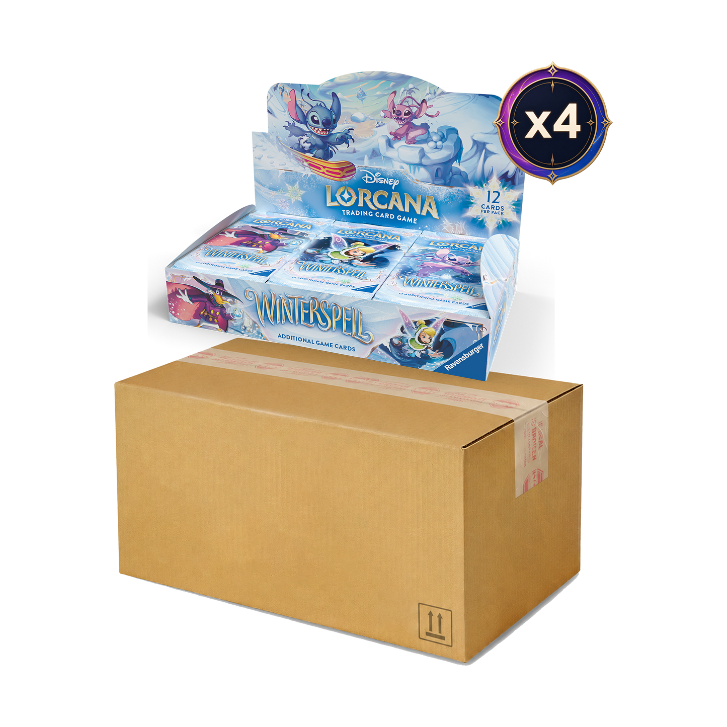 Disney Lorcana Winterspell Booster Case