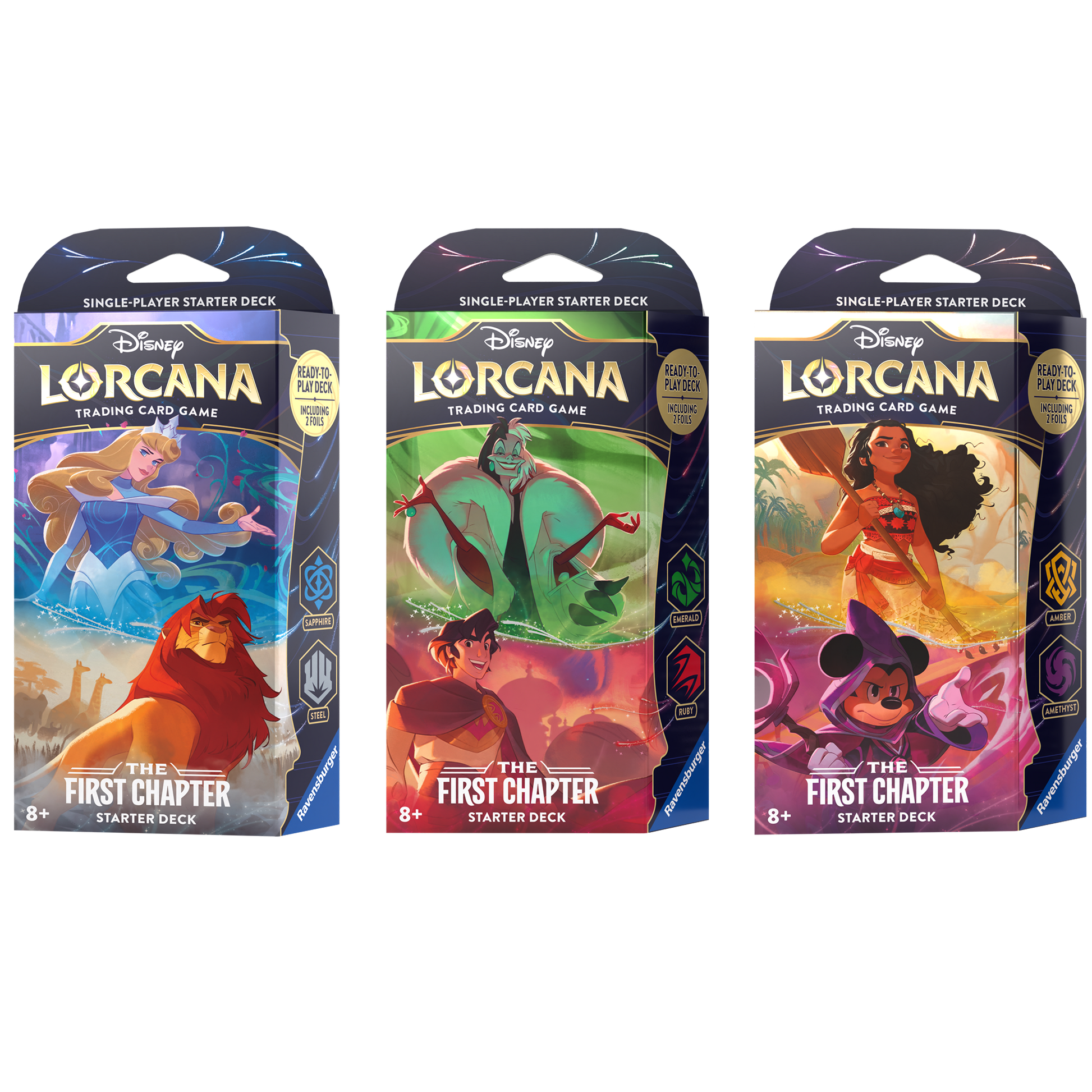 Disney Lorcana The First Chapter Starter Deck