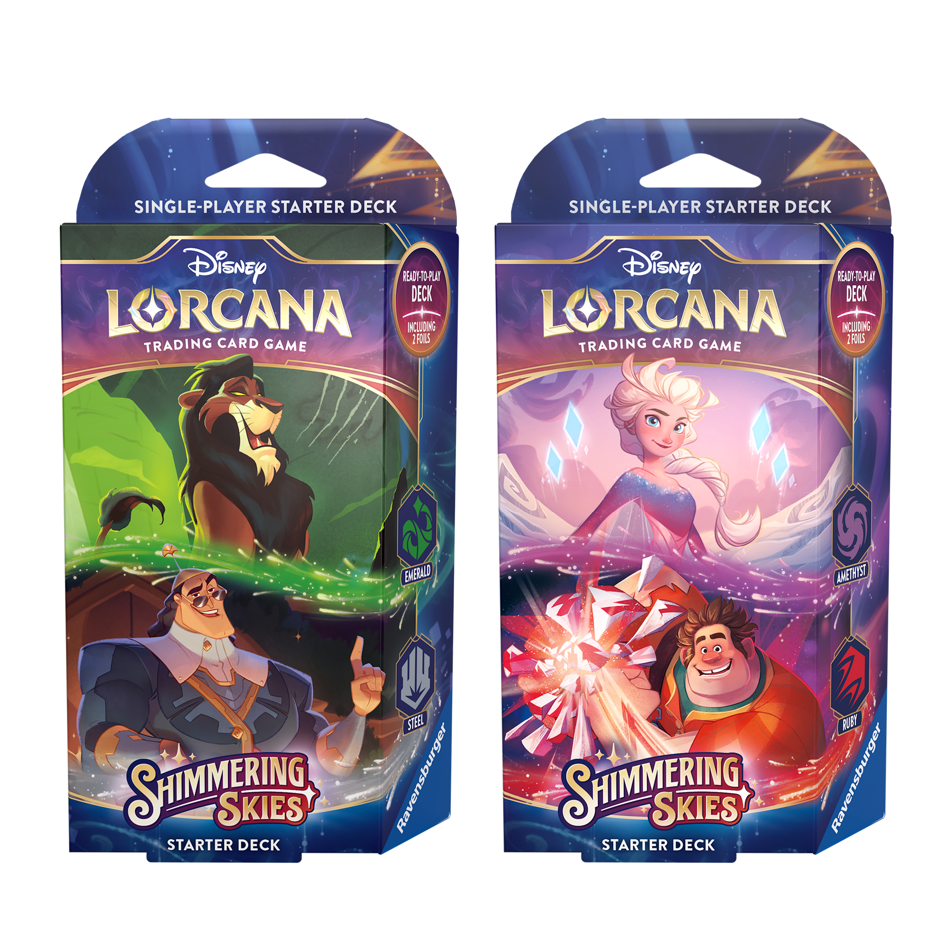 Disney Lorcana Shimmering Skies Starter Deck