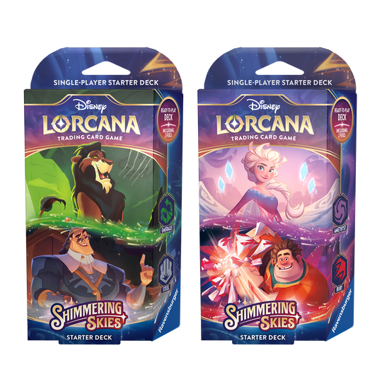 Disney Lorcana Shimmering Skies Starter Deck
