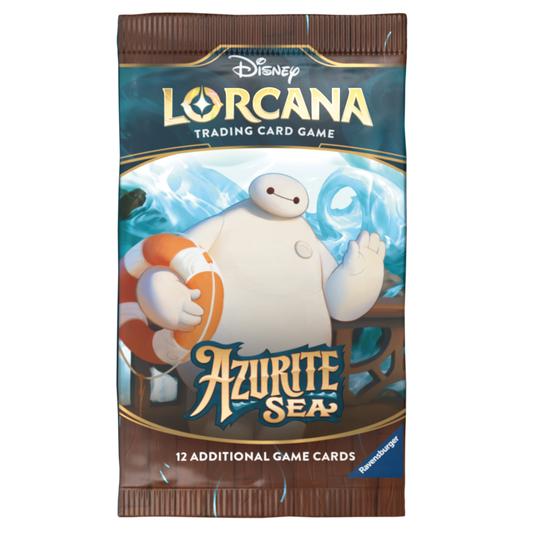 Disney Lorcana Azurite Sea Loose Booster Pack