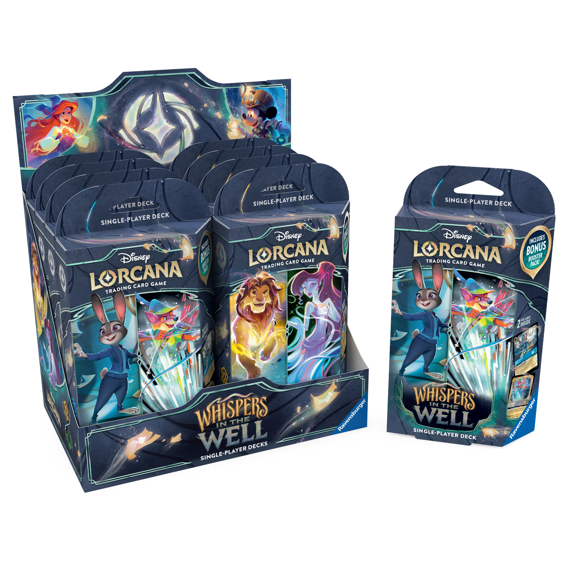 Disney Lorcana Whispers in the Well Starter Deck