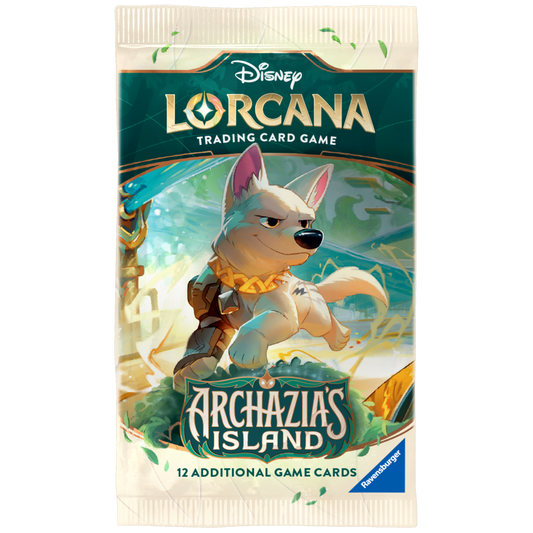 Disney Lorcana Archazia's Island Loose Booster Pack