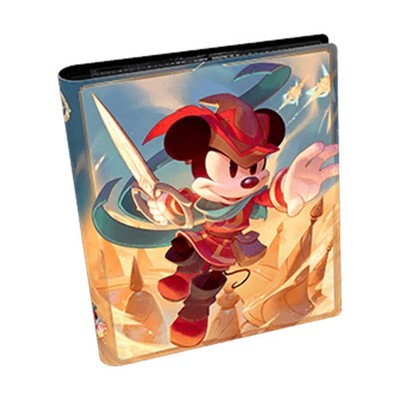 Disney Lorcana Fabled Collectors portfolio binder.